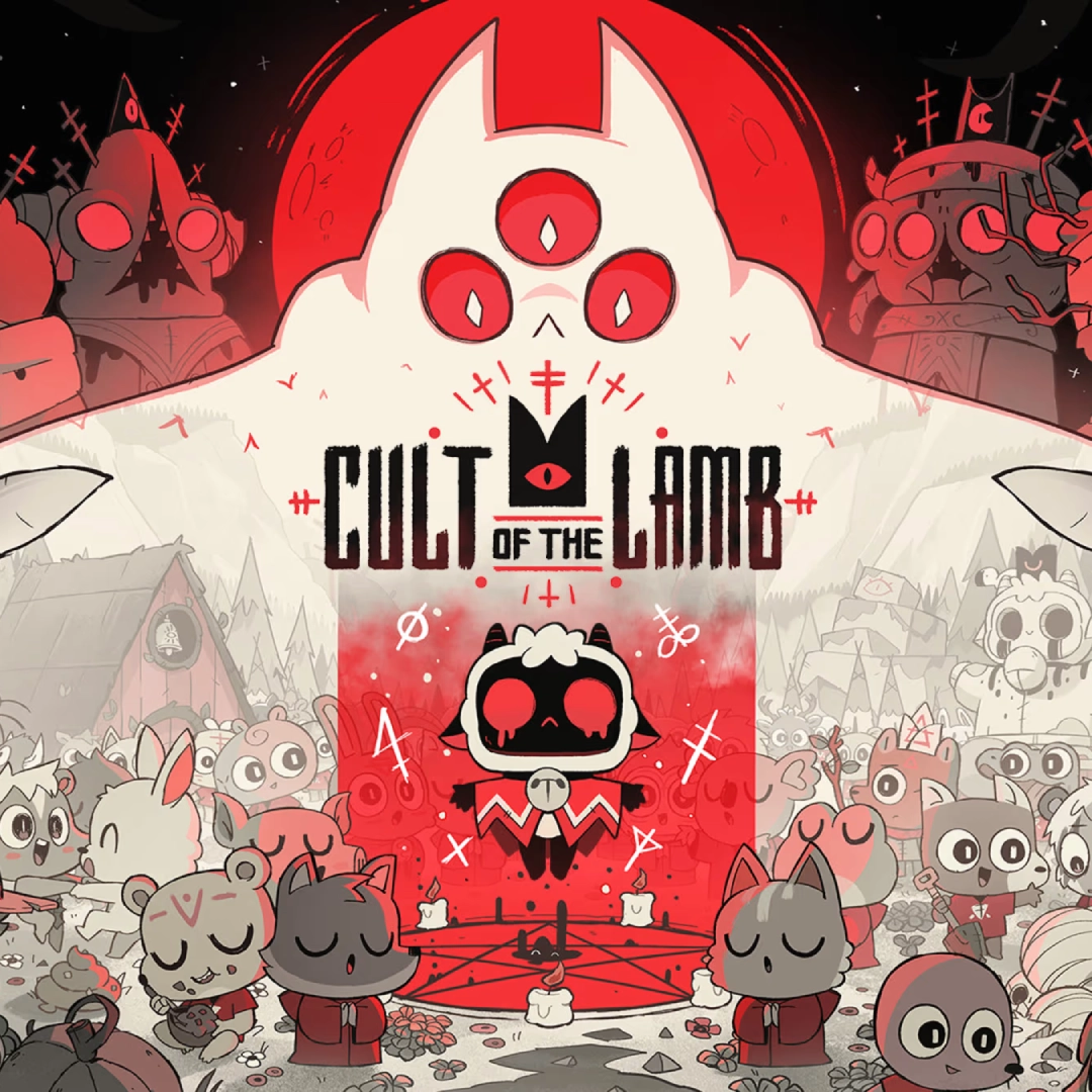 Capa do jogo Cult of the Lamb para PC — Edu Games