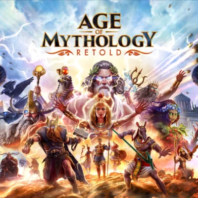 Capa do jogo Age of Mythology: Retold Premium Edition para PC — Edu Games