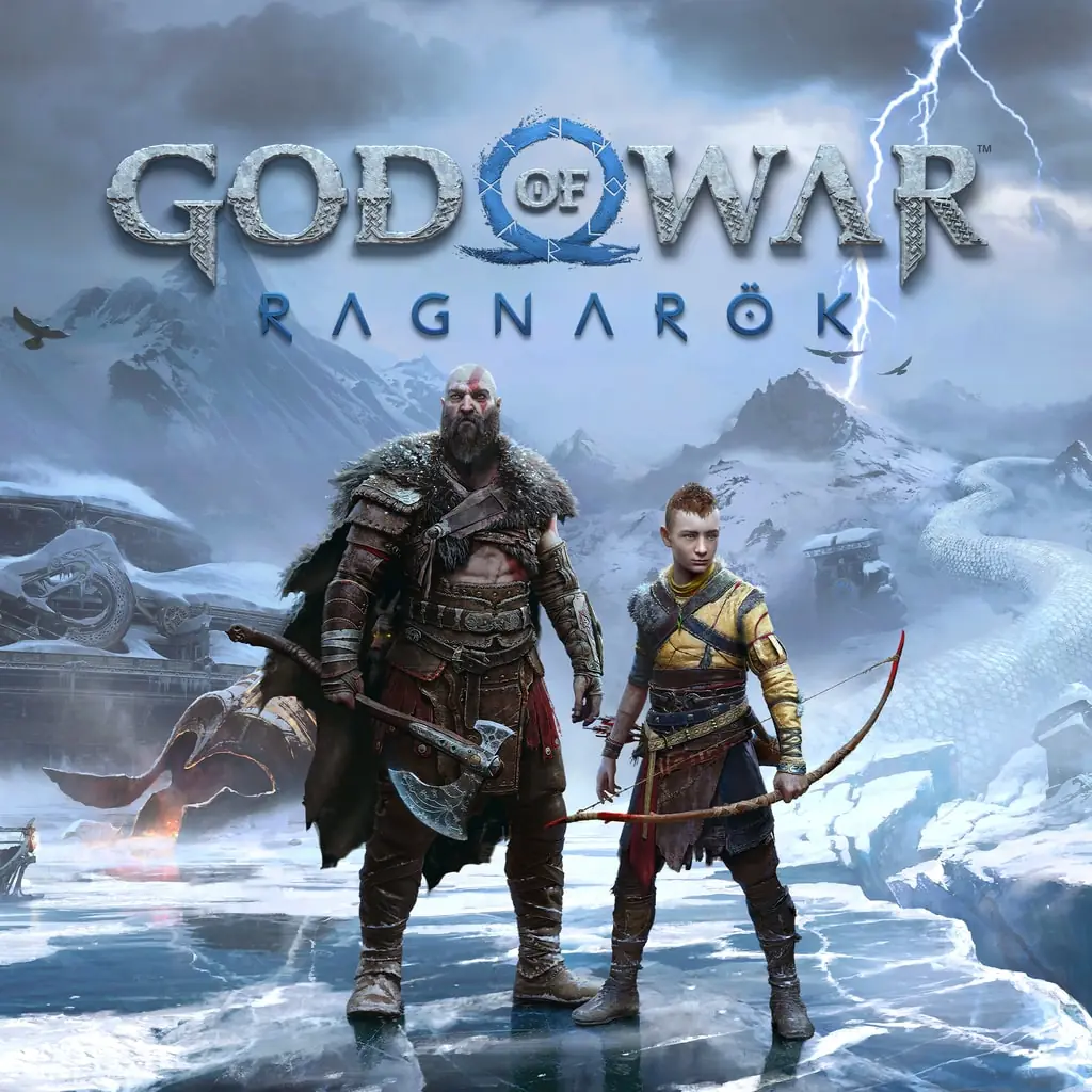 Capa do jogo God of War Ragnarök PC Steam Offline para PC — Edu Games